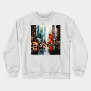 painted city Crewneck Sweatshirt